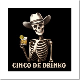 Cinco de Drinko Posters and Art